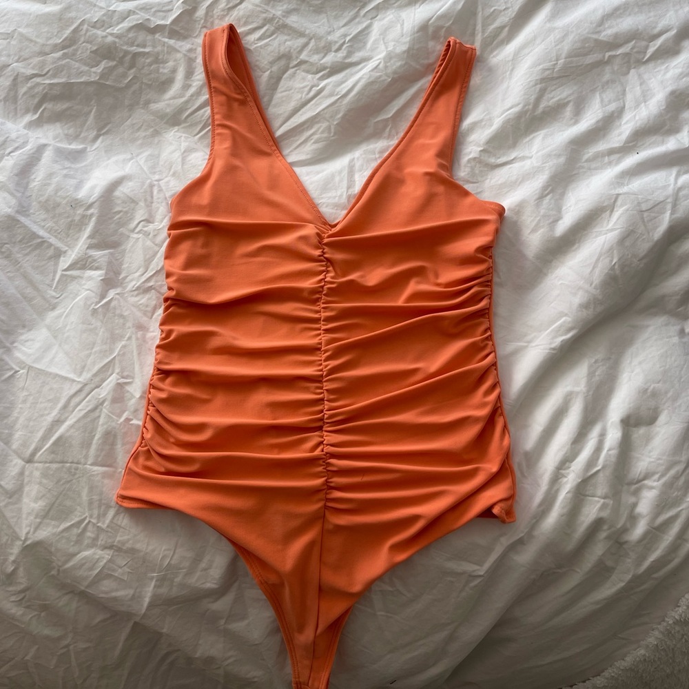 Nordstrom orange bodysuit - leith